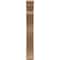 Ekena Millwork 7 1/2-in W x 48-in D x 48-in H Funston Trad Rough Cedar Woodgrain TimberThane Outlooker, Primed Tan OUTUR075X48X48FST04RCPR - alternate 3
